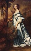 Anthony Van Dyck The Countess of clanbrassil oil painting